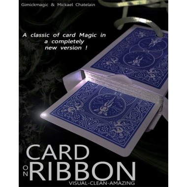 CARD ON RIBBON