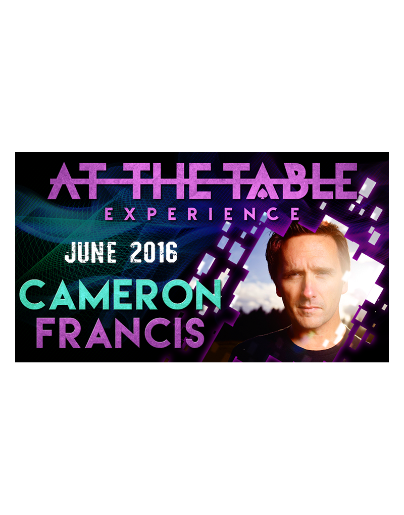 At The Table Live Lecture - Cameron Francis June 1st 2016 video DOWNLOAD