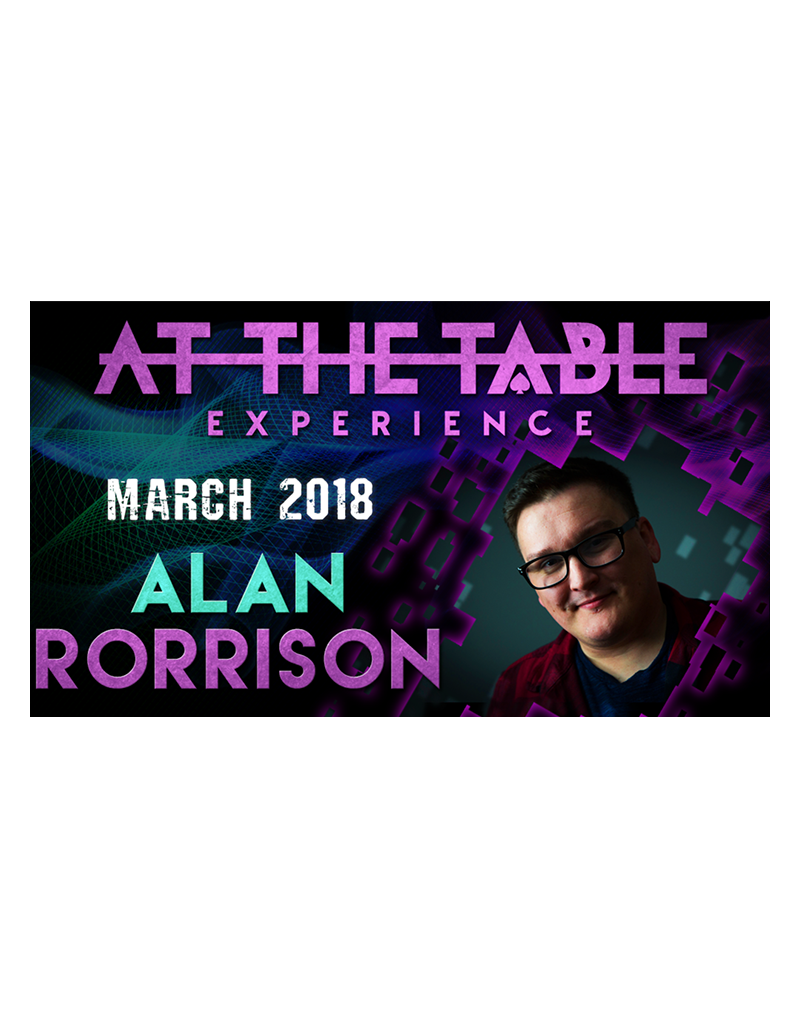At The Table Live Lecture - Alan Rorrison 2 March 7th 2018 video DOWNLOAD
