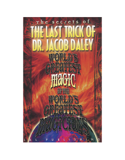 World's Greatest The Last Trick of Dr. Jacob Daley by L&L Publishing VOD