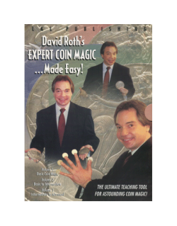 David Roth Expert Coin Magic Made Easy (3 Vol. set) VOD