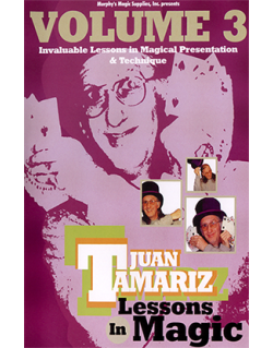 Lessons in Magic Volume 3 by Juan Tamariz VOD