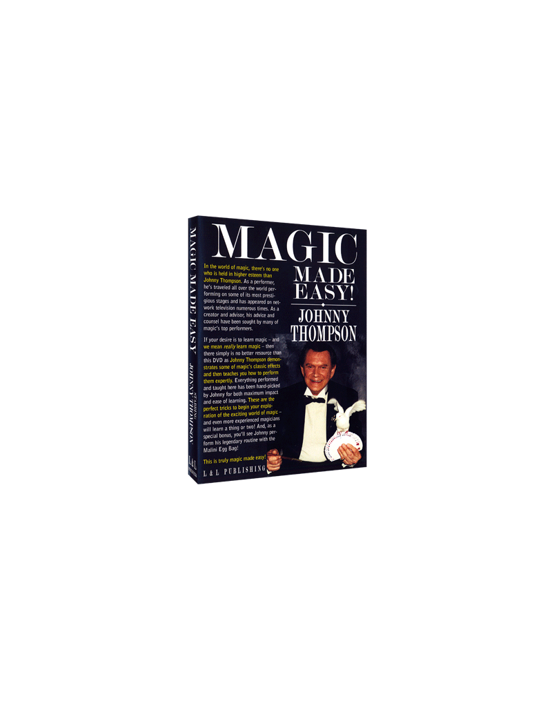 Johnny Thompson's Magic Made Easy by L&L Publishing VOD