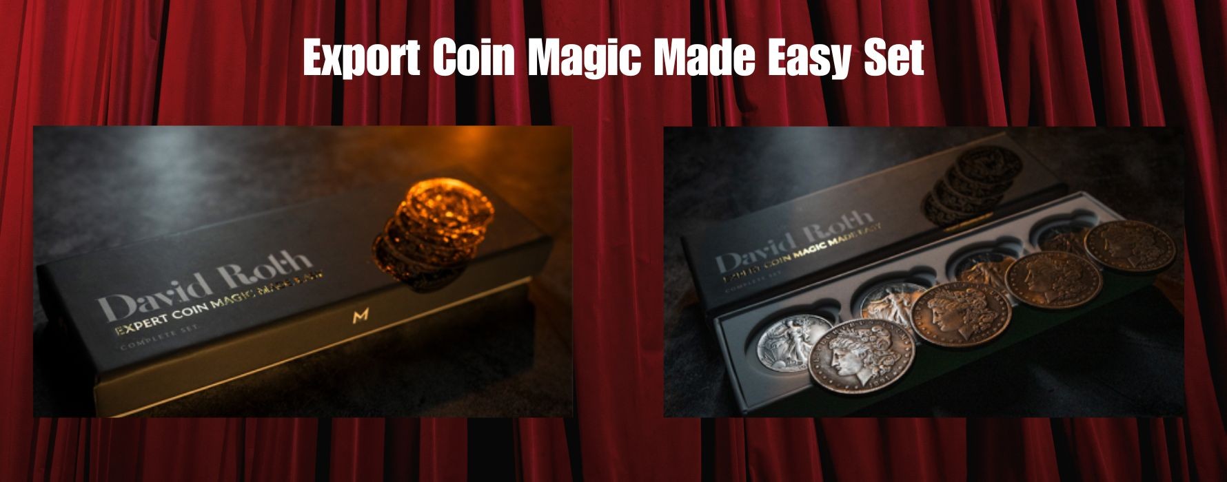 Coin magic set